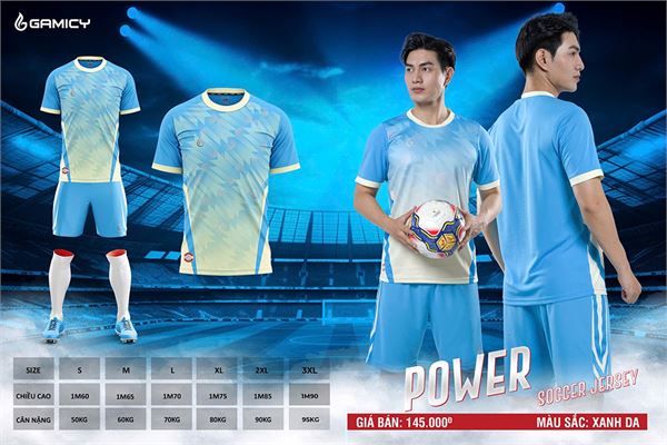 Quần áo bóng đá Gamicy Power