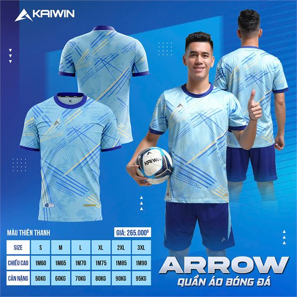 Quần áo bóng đá Kaiwin Arrow