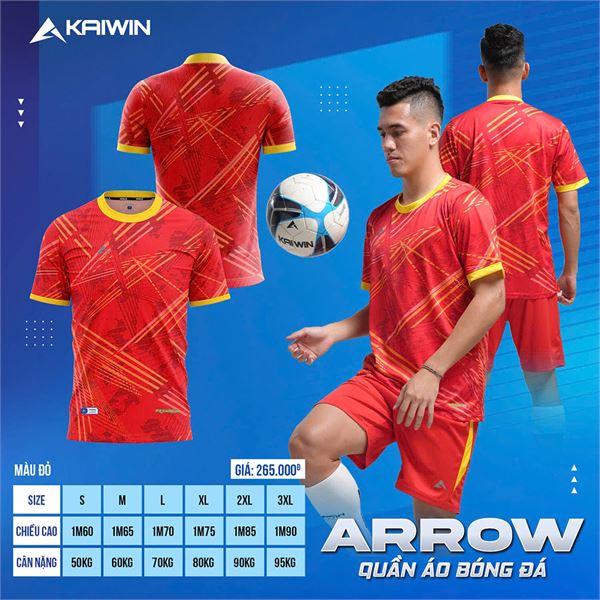 Quần áo bóng đá Kaiwin Arrow