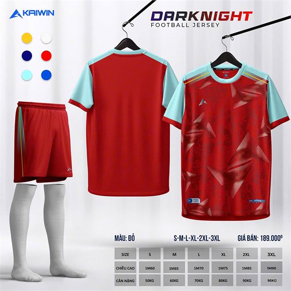 Quần áo bóng đá Kaiwin Darknight