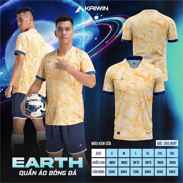 Quần áo bóng đá Kaiwin Earth
