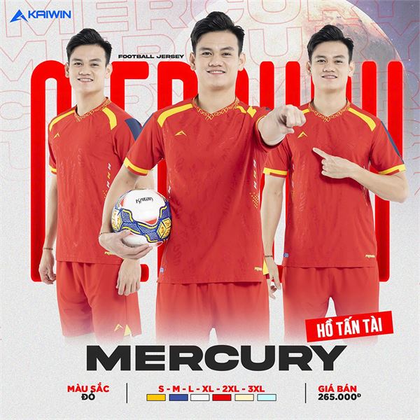 Quần áo bóng đá Kaiwin Mercury