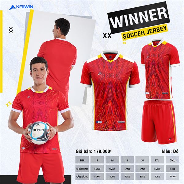 Quần áo bóng đá Kaiwin Winner