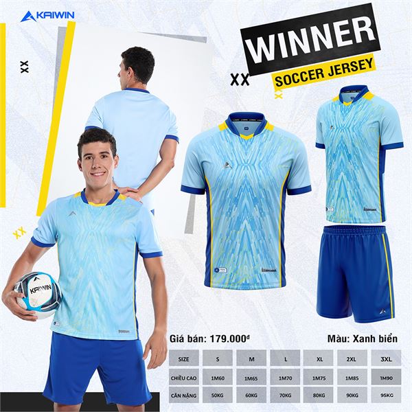 Quần áo bóng đá Kaiwin Winner