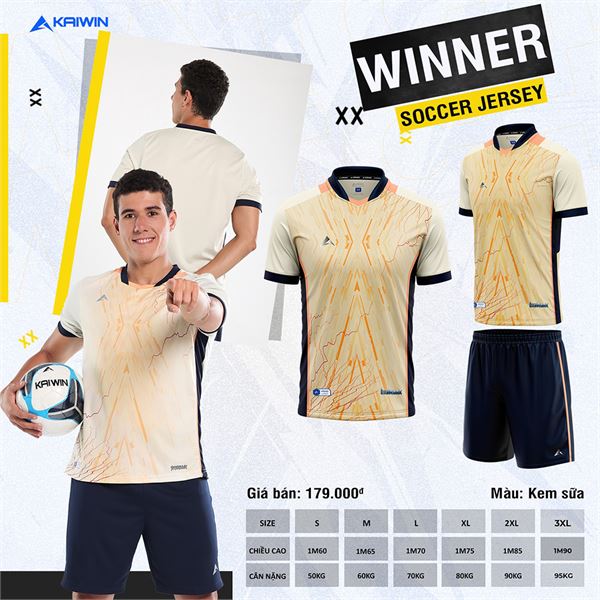 Quần áo bóng đá Kaiwin Winner