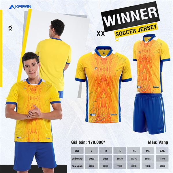 Quần áo bóng đá Kaiwin Winner