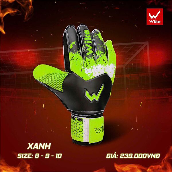 Găng tay thủ môn Wika Neon