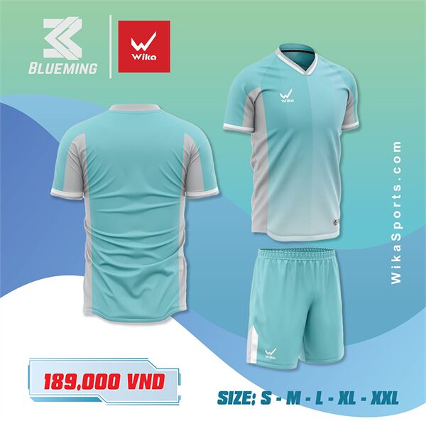 Quần áo bóng đá Wika Blueming