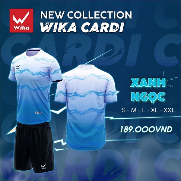 Quần áo bóng đá Wika Cardi