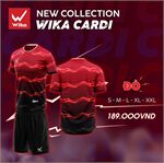 Quần áo bóng đá Wika Cardi