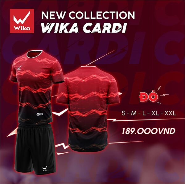 Quần áo bóng đá Wika Cardi