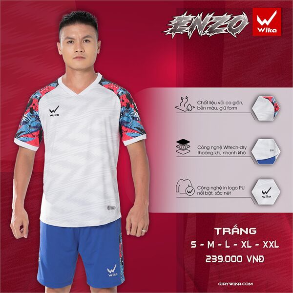Quần áo bóng đá Wika Enzo