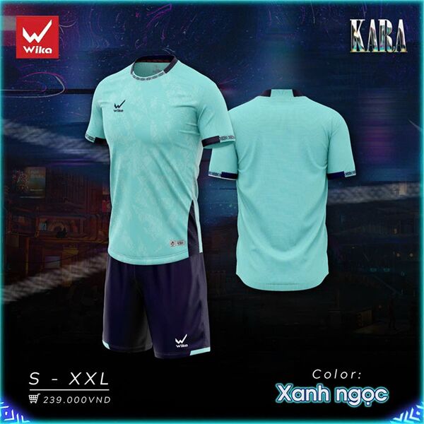 Quần áo bóng đá Wika Kara