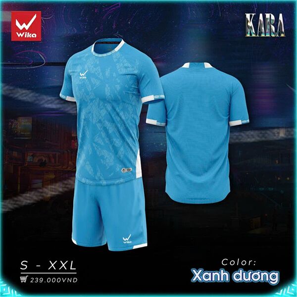 Quần áo bóng đá Wika Kara