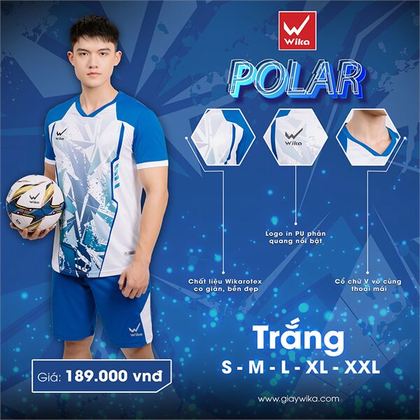 Quần áo bóng đá Wika Polar