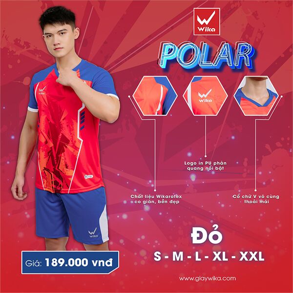 Quần áo bóng đá Wika Polar