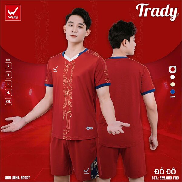 Quần áo bóng đá Wika Trady