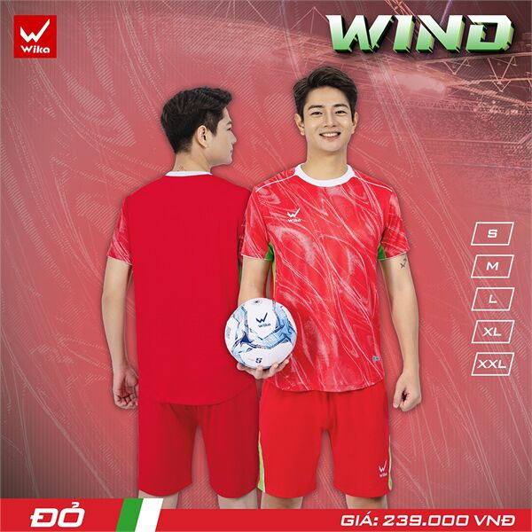 Quần áo bóng đá Wika Wind