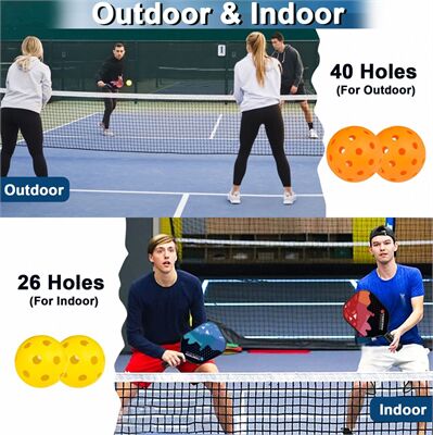 Tại sao bóng Pickleball lại có lỗ? Top 5 thương hiệu vợt và bóng chính hãng được USAPA chứng nhận