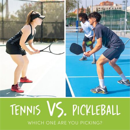 Pickleball và Tennis khác nhau như thế nào bạn có biết ???