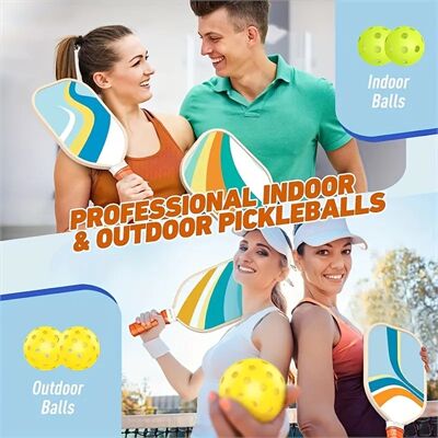 Bóng Pickleball trong nhà và ngoài trời khác nhau như thế nào ???