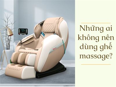 Những ai không nên sử dụng ghế massage toàn thân bạn đã biết ???