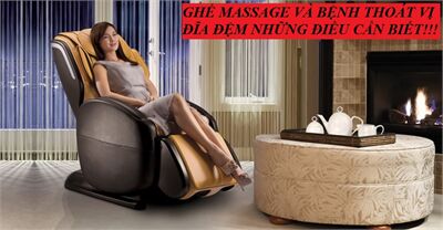 Ghế massage có hiệu quả đối với người bị thoát vị đĩa đệm không?