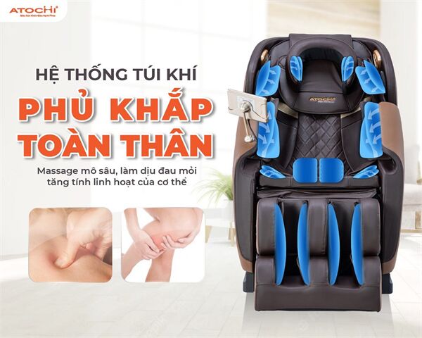 Sử dụng nhiệt hồng ngoại kết hợp với túi khí toàn thân