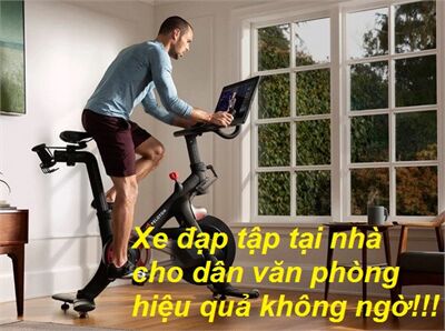 Top 5+ xe đạp tập thể dục tại nhà phù hợp với dân văn phòng