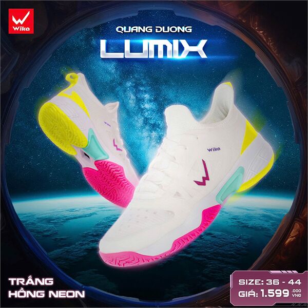 Giày Pickleball Wika Lumix Quang Dương