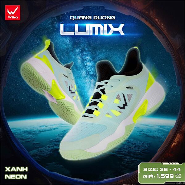 Giày Pickleball Wika Lumix Quang Dương