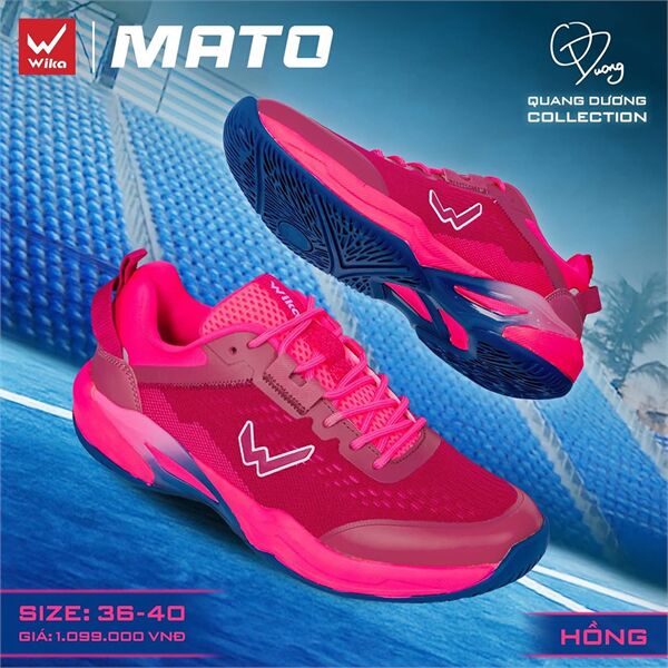 Giày Pickleball Wika Mato Quang Dương