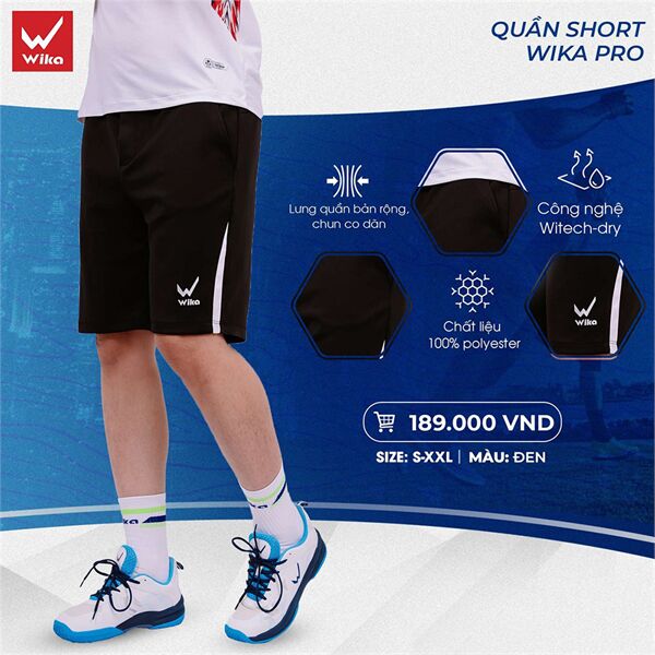 Quần short Wika Pro