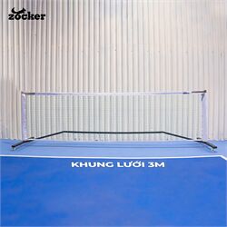 Bộ khung lưới tập luyện Pickleball Zocker 3M