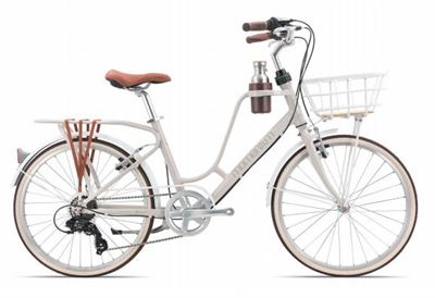 Mua xe đạp mini nữ hãng Thống Nhất New 24 inch  HÀNG CHÍNH HÃNG  TẶNG  THÊM 1 BƠM XE LƯỚI CHẮN BÁNH SAU XE   Cà phê24 inch tại KenSu Bike
