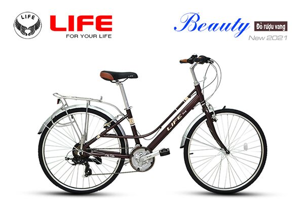 Xe đạp điện nữ Life Beauty