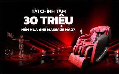 Review top 5 Ghế Massage toàn thân giá rẻ dưới 30 triệu đáng mua nhất năm