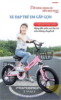 Xe đạp trẻ em TOTEM cho bé trai 2 đến 6 tuổi kiểu dáng moto xe máy