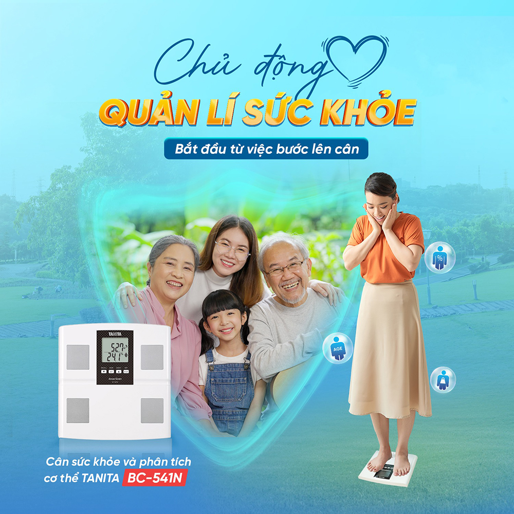  Cân sức khỏe điện tử thông minh