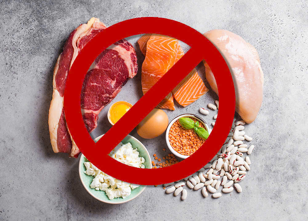 Ăn kiêng sai cách, thiếu protein 