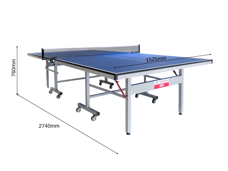 Kích cỡ Bàn bóng bàn Thiên Trường MDF 18ly 