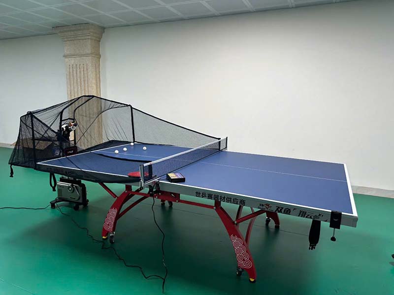 Hình ảnh Máy bắn bóng bàn Y&T 989F kèm lưới và bàn bóng bàn