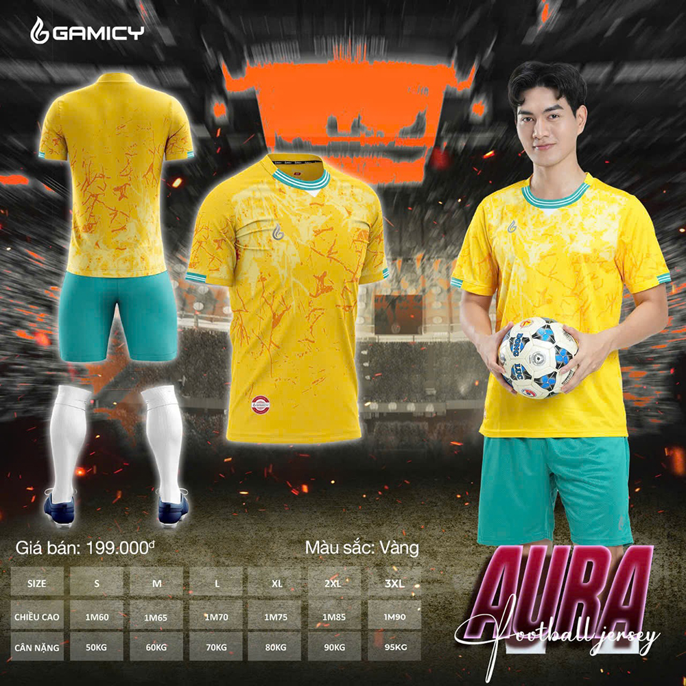 quần áo bóng đá Gamicy Aura 5