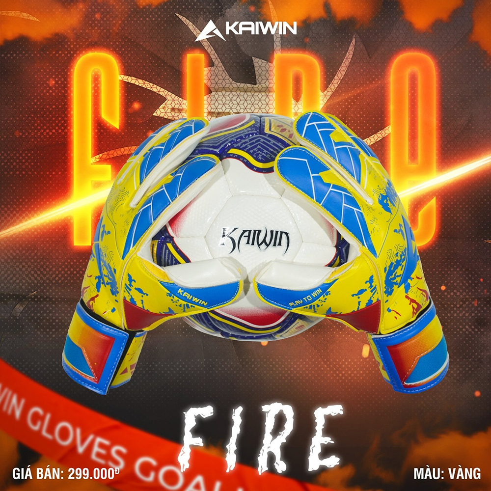 găng tay thủ môn Kaiwin Fire 2