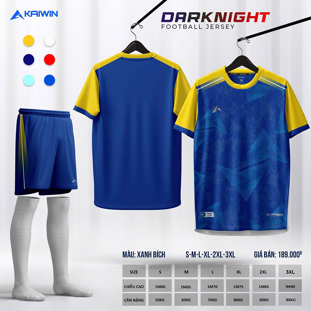 quần áo bóng đá Kaiwin Darknight 6