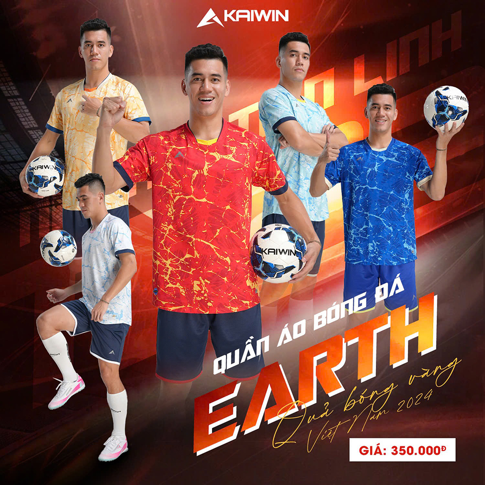 quần áo bóng đá Kaiwin Earth 1