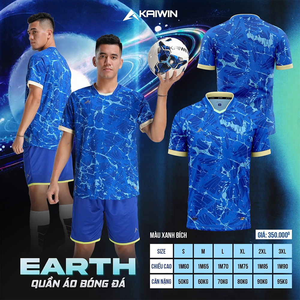 quần áo bóng đá Kaiwin Earth 3