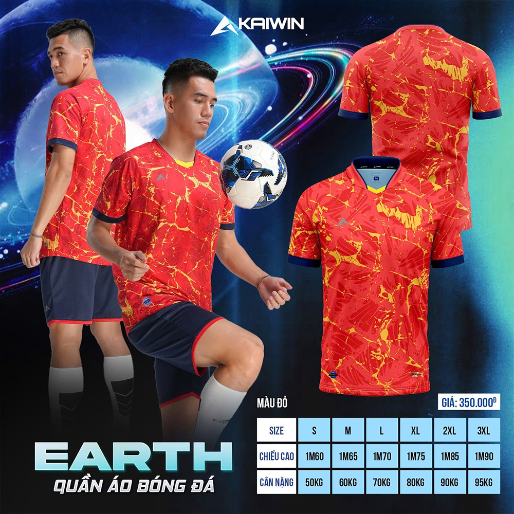 quần áo bóng đá Kaiwin Earth 5