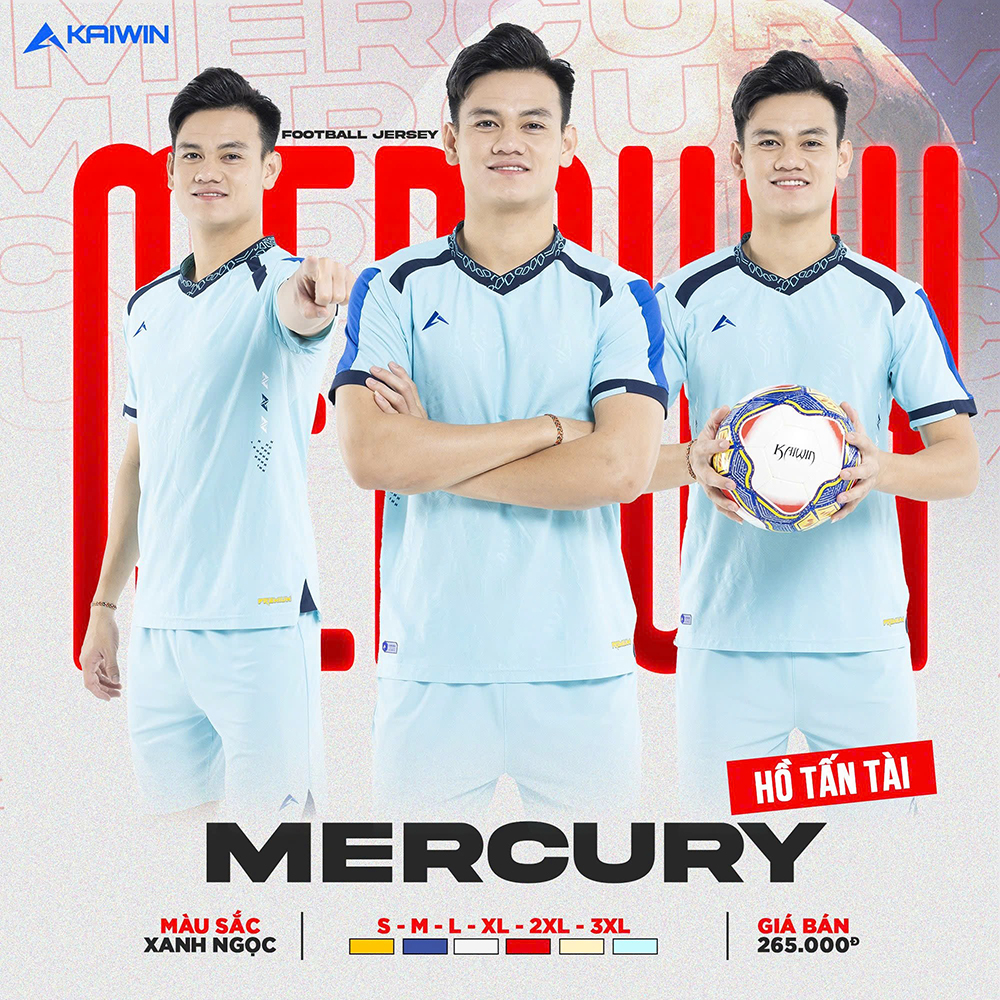 quần áo bóng đá Kaiwin Mercury 5