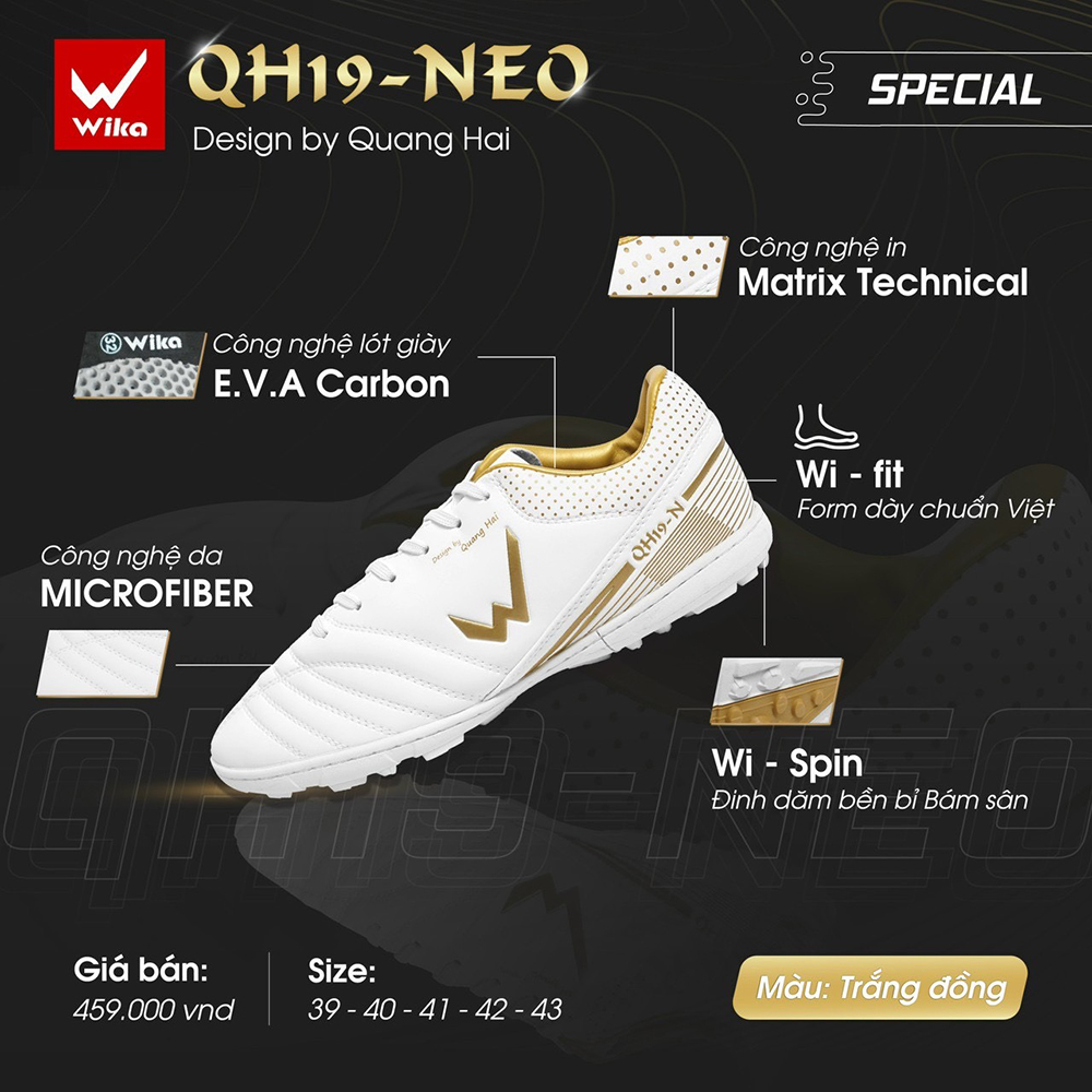 giày bóng đá Wika QH19 NEO 1
